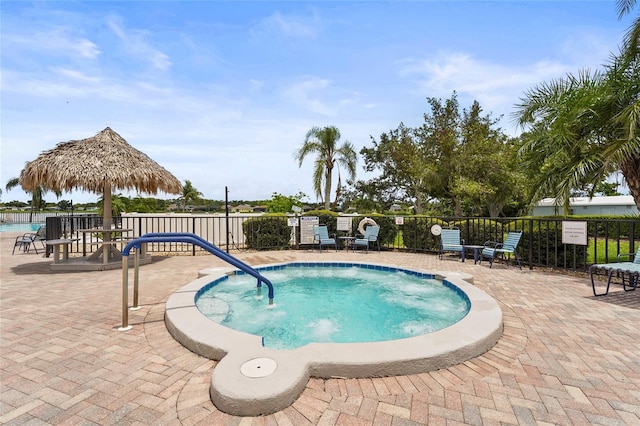 8470 Imperial Cir, Palmetto, FL 34221 - view of pool with a patio