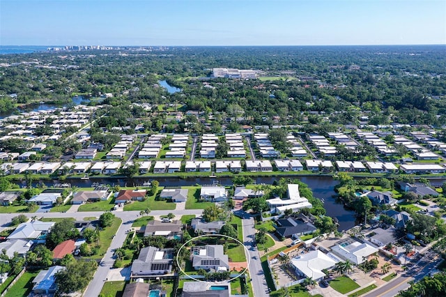 5524 Antilles Dr, Sarasota, FL 34231 - aerial view of property's location with a nearby body of water and nearby suburban area