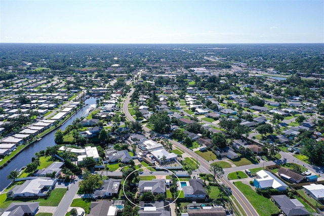 5524 Antilles Dr, Sarasota, FL 34231 - aerial view of property and surrounding area featuring nearby suburban area and a nearby body of water