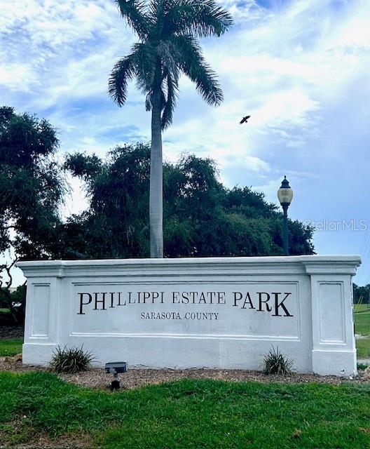 5524 Antilles Dr, Sarasota, FL 34231 - view of community sign