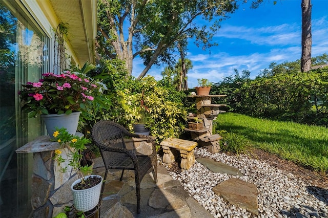 2411 New Haven Cir Unit 70, Sun City Center, FL 33573 - view of patio