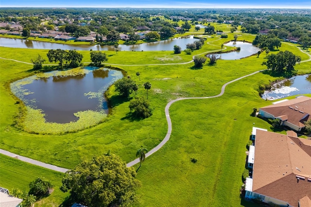 2411 New Haven Cir Unit 70, Sun City Center, FL 33573 - aerial view of residential area featuring a nearby body of water