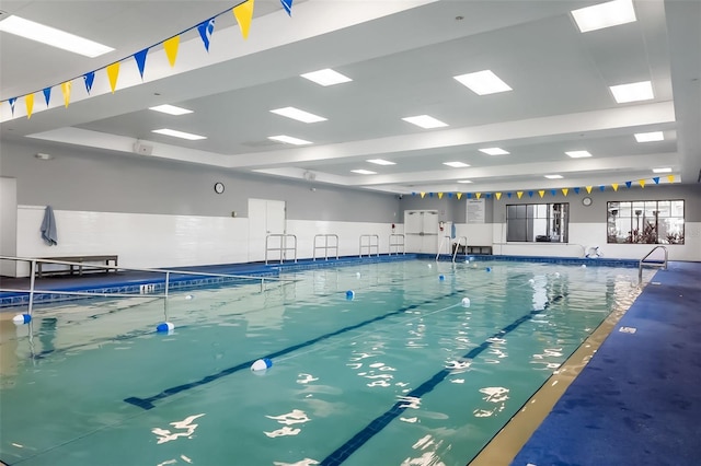 2411 New Haven Cir Unit 70, Sun City Center, FL 33573 - view of indoor pool