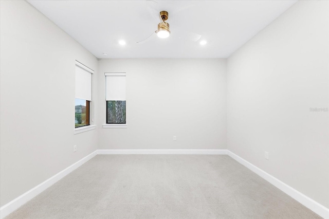 7661 Summerland Cv, Bradenton, FL 34202 - carpeted spare room with baseboards and recessed lighting
