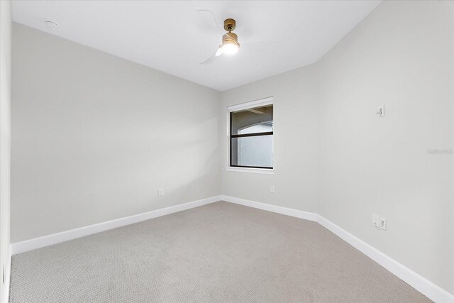 7661 Summerland Cv, Bradenton, FL 34202 - spare room with carpet flooring and ceiling fan