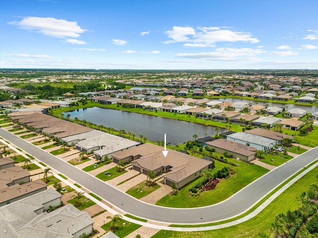 7661 Summerland Cv, Bradenton, FL 34202 - aerial perspective of suburban area with a nearby body of water