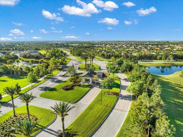 7661 Summerland Cv, Bradenton, FL 34202 - aerial view of residential area with a nearby body of water