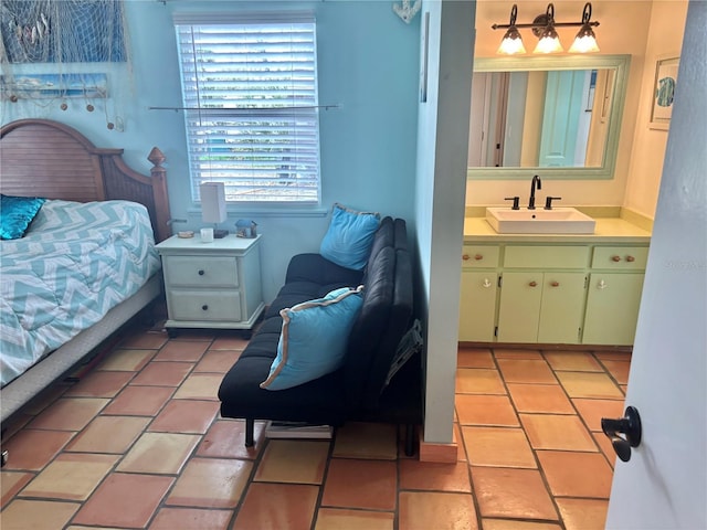 3767 Pinstar Ter, North Port, FL 34287 - bedroom featuring a sink