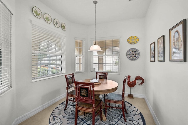 5662 Fossano Dr, Sarasota, FL 34238 - dining area featuring baseboards