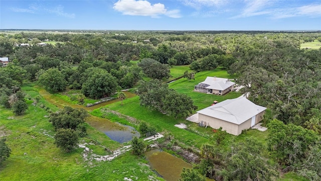 920 Lena Ln, Sarasota, FL 34240 - view from above of property featuring a forest