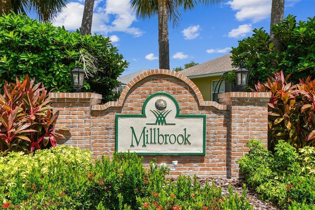 1415 Millbrook Cir, Bradenton, FL 34212 - view of community sign