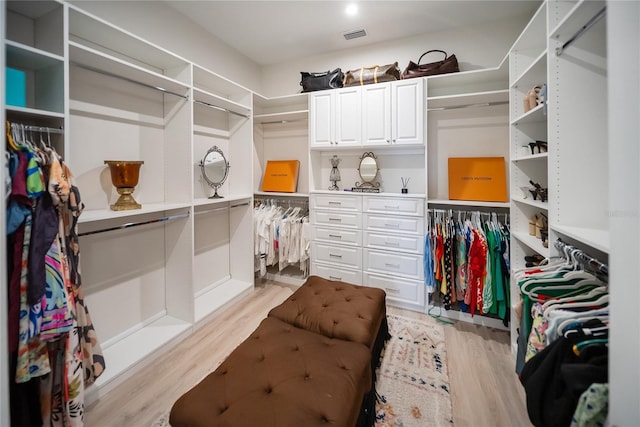 4735 Cassio Ct, Bradenton, FL 34211 - walk in closet with light wood-style floors