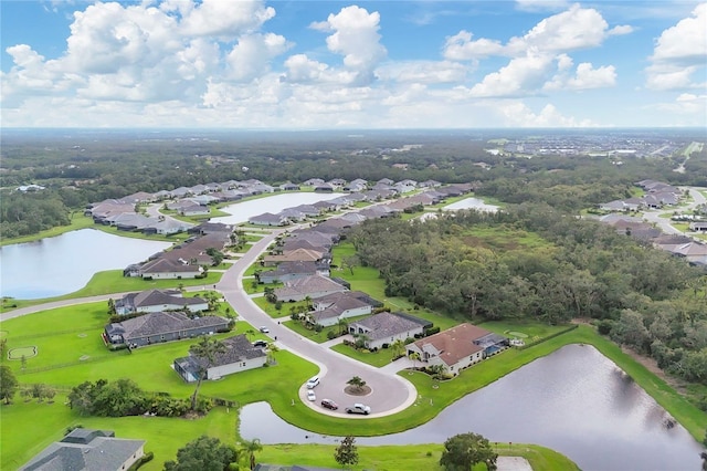 16038 39th Gln E, Parrish, FL 34219 - aerial view of residential area with a nearby body of water