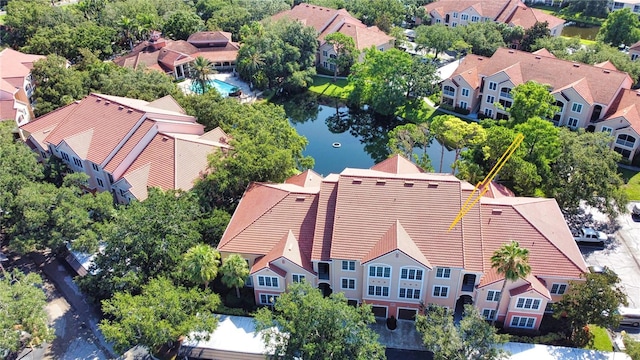 4140 Central Sarasota Pkwy Unit 1235, Sarasota, FL 34238 - view from above of property with a large body of water