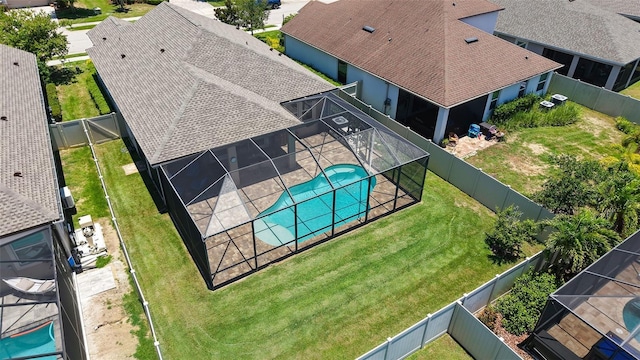 11223 Spring Gate Trl, Bradenton, FL 34211 - drone / aerial view of a pool