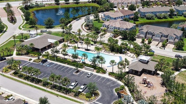 11223 Spring Gate Trl, Bradenton, FL 34211 - view of property location featuring a large body of water and nearby suburban area