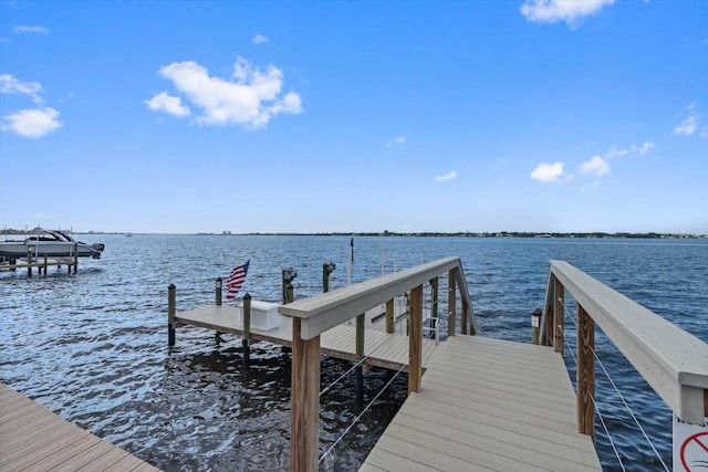 676 Regatta Way, Bradenton, FL 34208 - dock area featuring a water view
