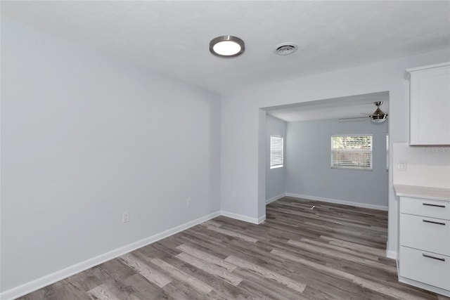 4505 18th Ave W, Bradenton, FL 34209 - spare room with wood finished floors and a ceiling fan