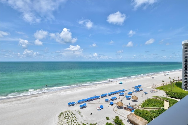 2425 Gulf Of Mexico Dr Unit 10F, Longboat Key, FL 34228 - water view featuring local beach