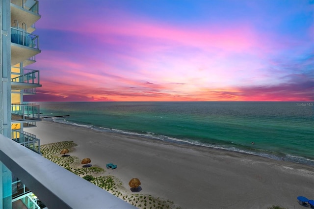 2425 Gulf Of Mexico Dr Unit 10F, Longboat Key, FL 34228 - water view featuring nearby beach