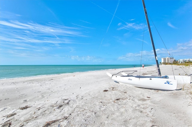 2425 Gulf Of Mexico Dr Unit 10F, Longboat Key, FL 34228 - water view with local beach