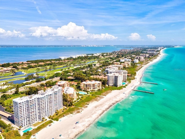 2425 Gulf Of Mexico Dr Unit 10F, Longboat Key, FL 34228 - bird's eye view of extended coastline and apartment complex / building