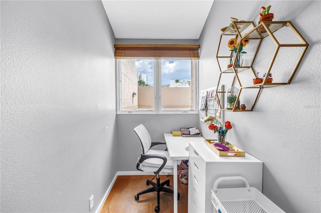 200 Cocoanut Ave Unit 1, Sarasota, FL 34236 - office space featuring wood-type flooring and a textured wall