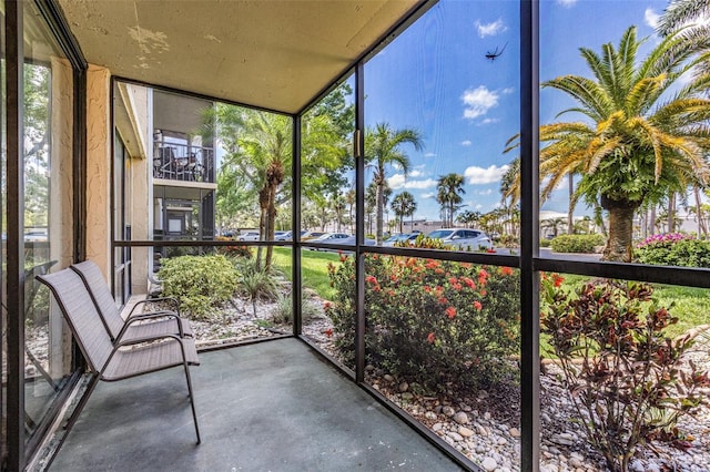 618 Bird Bay Dr S Unit 113, Venice, FL 34285 - view of unfurnished sunroom