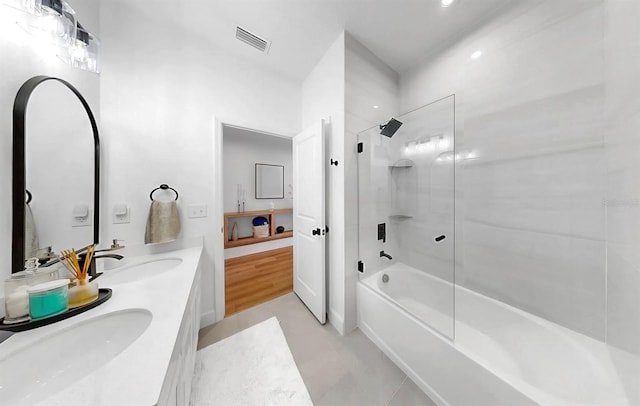 6120 115th Ave E, Parrish, FL 34219 - bathroom featuring  shower combination and double vanity