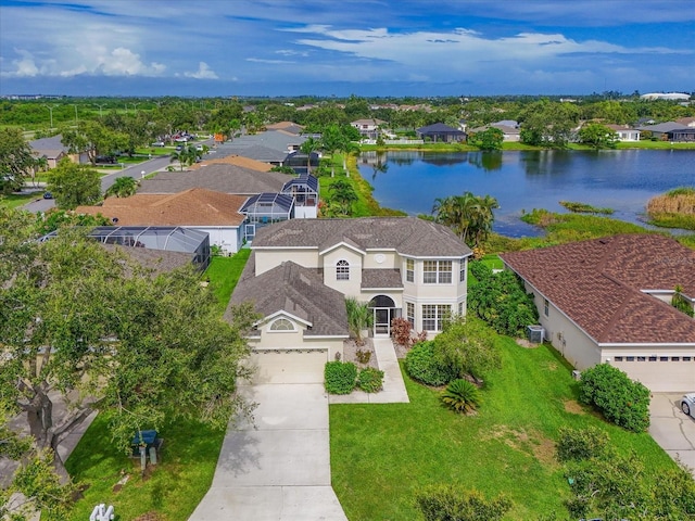 5184 51st Ln W, Bradenton, FL 34210 - aerial view of residential area featuring a nearby body of water