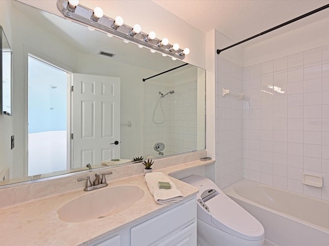 5184 51st Ln W, Bradenton, FL 34210 - bathroom featuring vanity and bathtub / shower combination