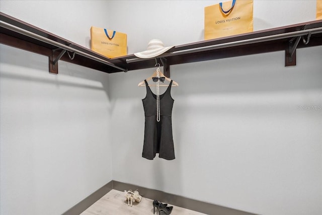 9150 Key W St, Port Charlotte, FL 33981 - walk in closet with wood finished floors