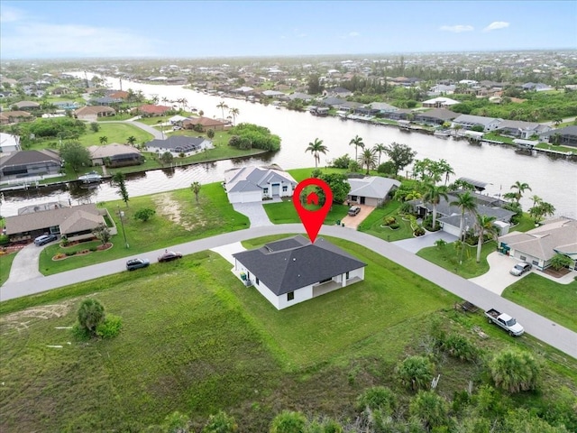 9150 Key W St, Port Charlotte, FL 33981 - aerial view of residential area with a nearby body of water