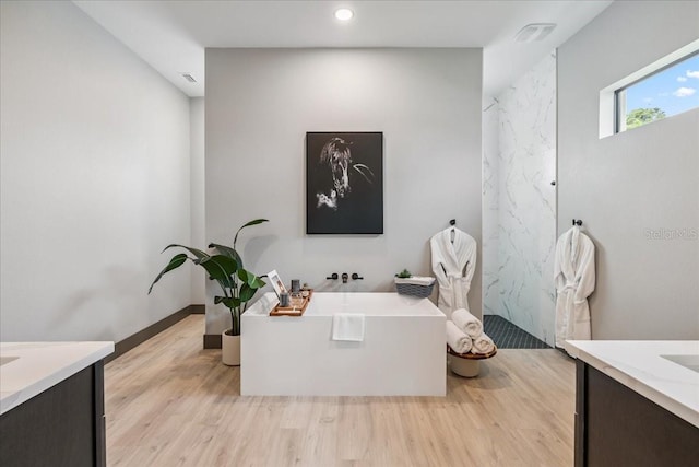 9150 Key W St, Port Charlotte, FL 33981 - home office with light wood-type flooring and recessed lighting