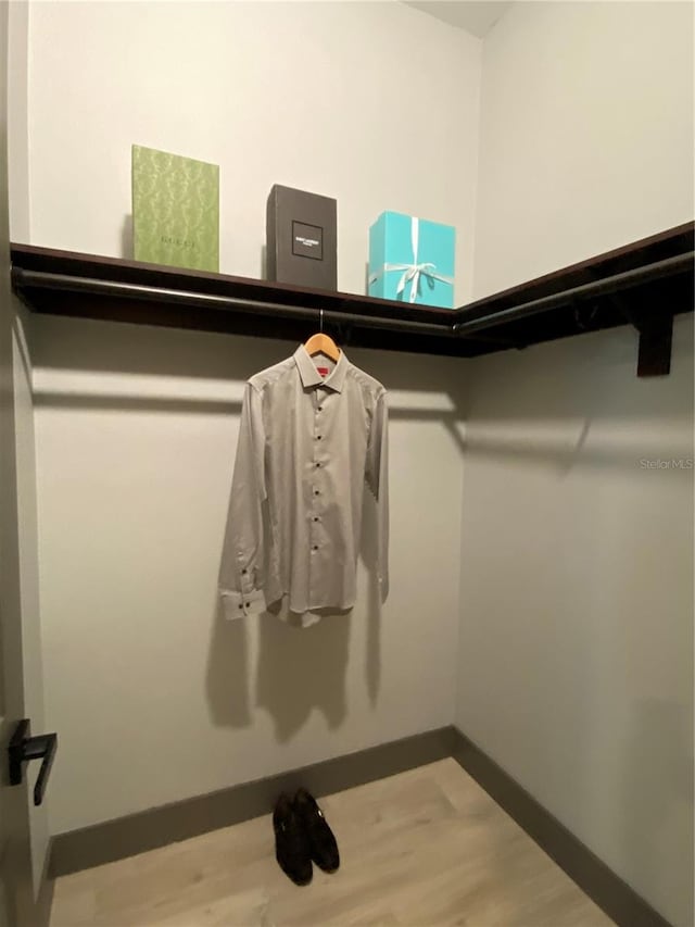 9150 Key W St, Port Charlotte, FL 33981 - spacious closet with wood finished floors