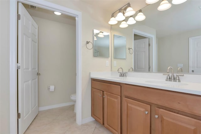 318 Winding Brook Ln Unit 104, Bradenton, FL 34212 - full bathroom featuring double vanity and tile patterned flooring