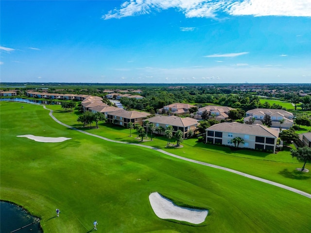 318 Winding Brook Ln Unit 104, Bradenton, FL 34212 - aerial view of residential area featuring a golf club and a nearby body of water
