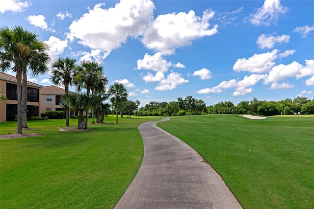 318 Winding Brook Ln Unit 104, Bradenton, FL 34212 - view of community featuring a lawn and golf course view
