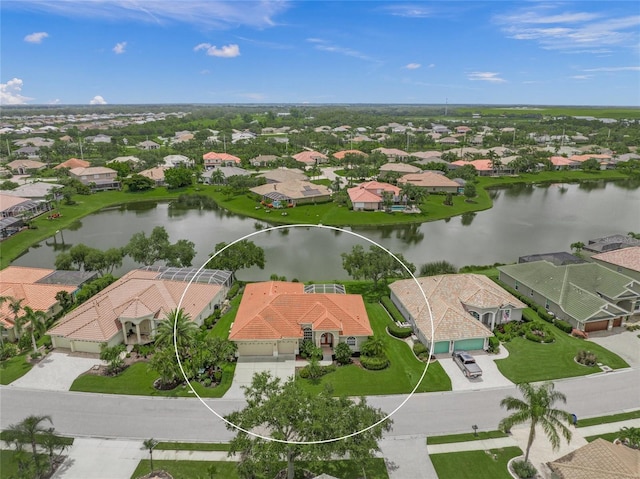 2937 Seasons Blvd, Sarasota, FL 34240 - aerial perspective of suburban area featuring a large body of water