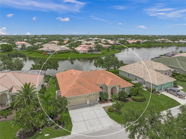 2937 Seasons Blvd, Sarasota, FL 34240 - aerial view of residential area featuring a large body of water