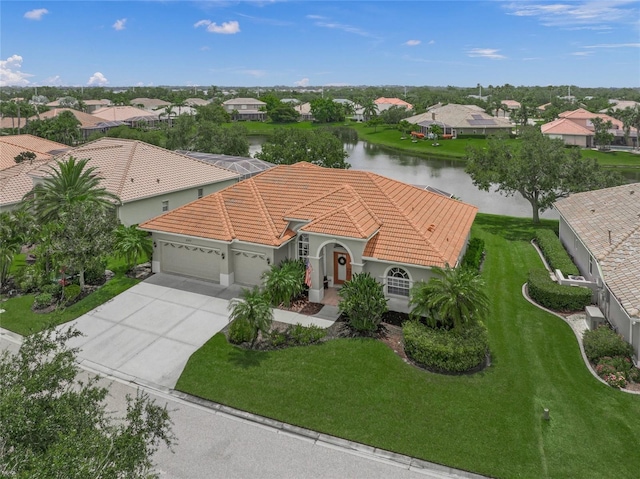 2937 Seasons Blvd, Sarasota, FL 34240 - aerial perspective of suburban area featuring a large body of water