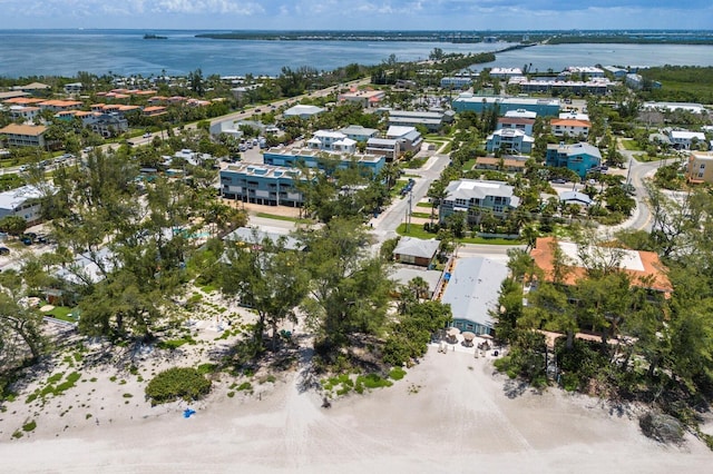 3720 Gulf Dr, Holmes Beach, FL 34217 - aerial overview of property's location featuring a large body of water