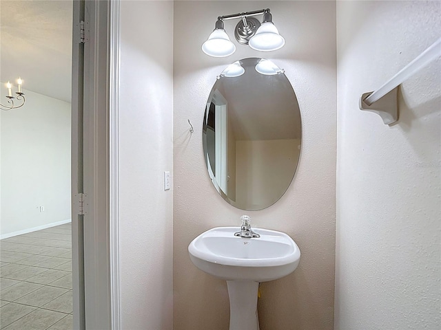 26548 Castleview Way, Wesley Chapel, FL 33544 - bathroom with tile patterned floors