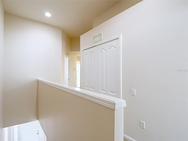 26548 Castleview Way, Wesley Chapel, FL 33544 - corridor featuring recessed lighting