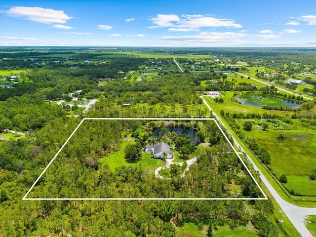 21705 67th Ave E, Bradenton, FL 34211 - aerial view of property and surrounding area with property boundaries highlighted