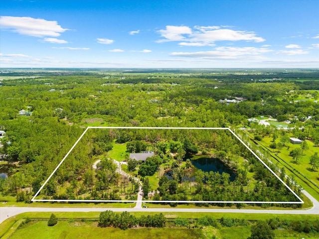 21705 67th Ave E, Bradenton, FL 34211 - view of property location featuring property parcel outlined and a forest