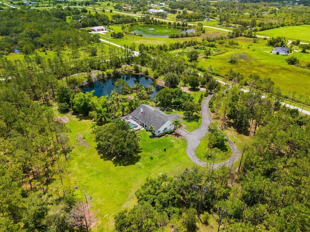 21705 67th Ave E, Bradenton, FL 34211 - drone / aerial view of a large body of water and a tree filled landscape