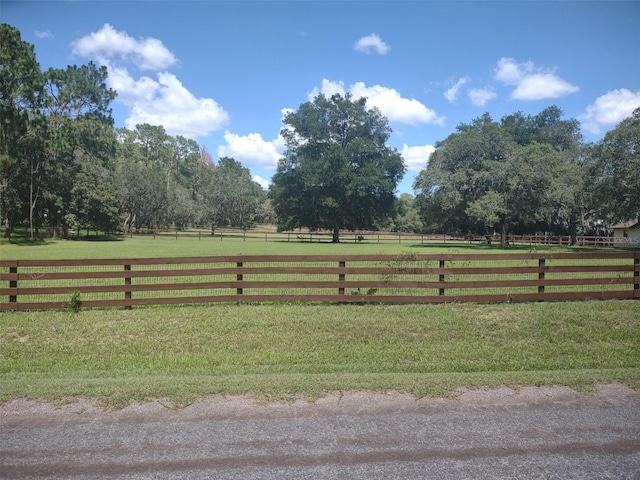 8851 S Brittany Path, Inverness, FL 34452 - view of yard featuring a rural view