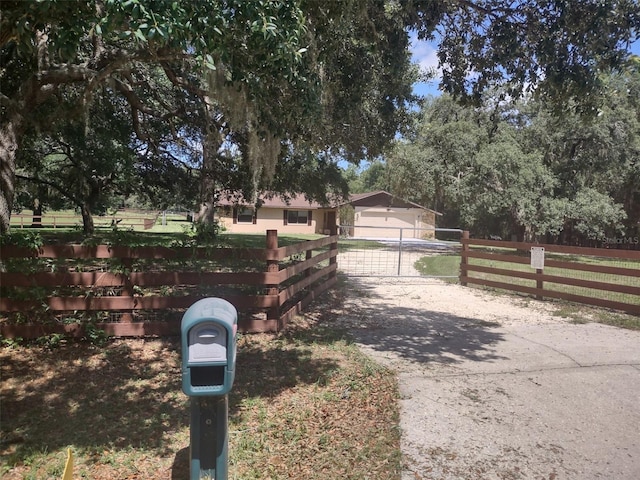 8851 S Brittany Path, Inverness, FL 34452 - view of front of home with an outdoor structure