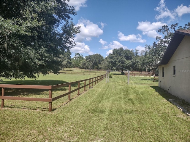 8851 S Brittany Path, Inverness, FL 34452 - view of yard featuring a view of rural / pastoral area